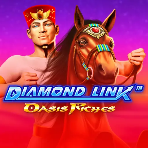 Diamond Link: Oasis Riches slot by Novomatic