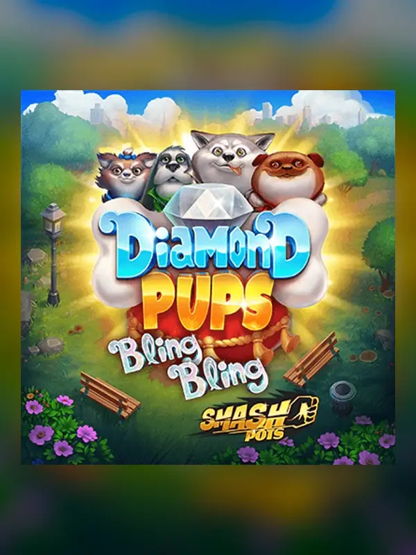 Diamond Pups Bling Bling Smash Pots